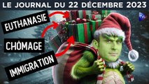 Macron : la panne de Noël ? - JT du vendredi 22 décembre 2023