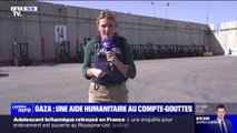 Nourriture, eau, médicaments... Des camions d'aide humanitaire continuent d'arriver à Gaza