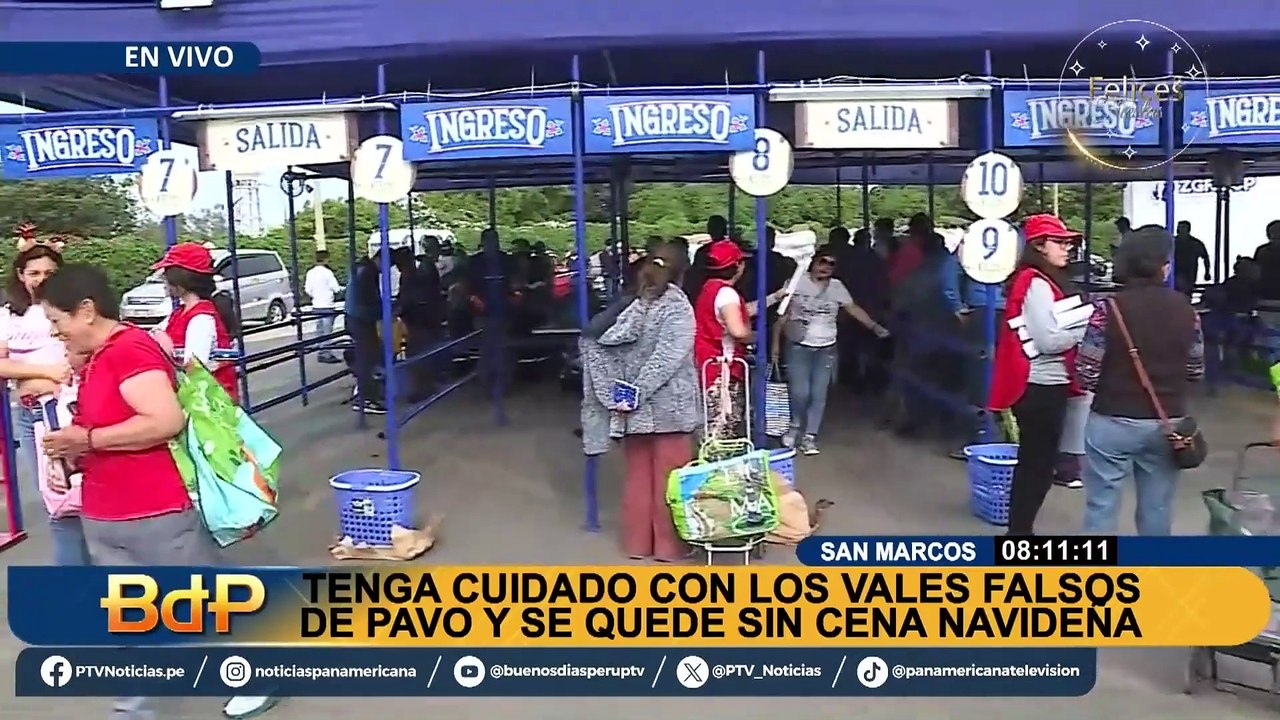 UNMSM: como reconocer un verdadero vale de pavo navideño y no ser víctima de estafa