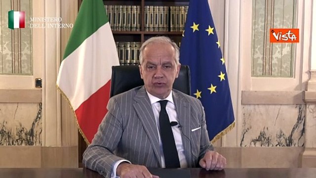 Gli auguri di Piantedosi alle Forze dell'ordine: Siete saldo presidio di democrazia