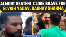 #ViralVideo from Jammu: YouTuber Elvish Yadav & Raghav Sharma Face Mob Threat| Oneindia News