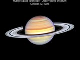 El telescopio espacial Hubble observa manchas en los anillos de Saturno