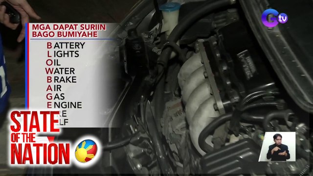 Tips para sa ligtas na pagbiyahe ngayong kapaskuhan | SONA
