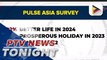 Pulse Asia: 92% of Filipinos believe life will be better in 2024