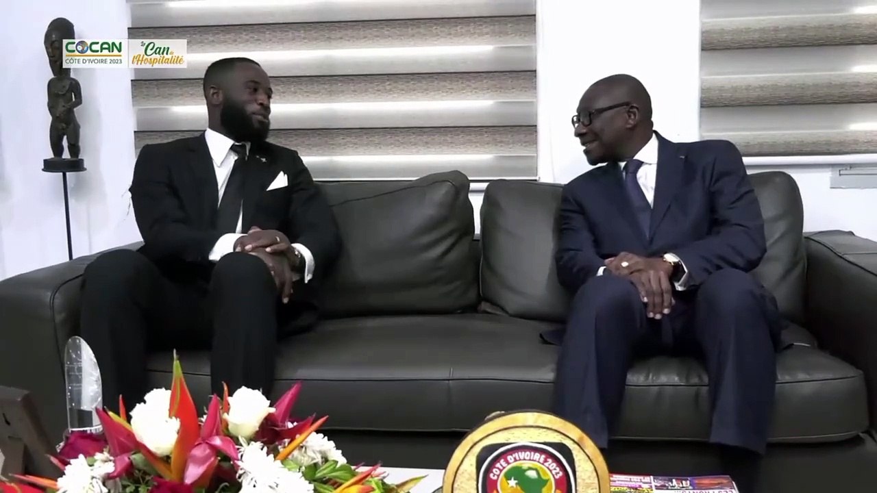 Cheick Cissé Sallah en visite au COCAN 2023