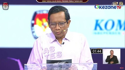 Mahfud MD Sampaikan 21 Program Unggulan, Utamakan Kemakmuran dan Kesejahteraan Rakyat