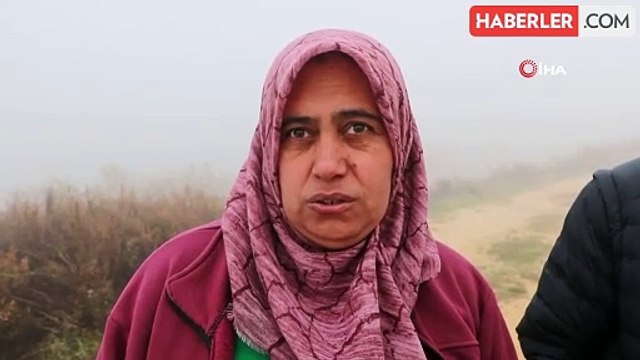 Görüş mesafesinin 10 metreye kadar düştüğü Hatay'da sürücüler zor anlar yaşadı