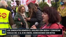 Los sindicatos rompen el diálogo con Iberia y convocan huelga del 5 al 8 de enero, coincidiendo con Reyes