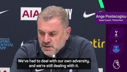 Postecoglou wants Spurs to kick on despite 'adversity'