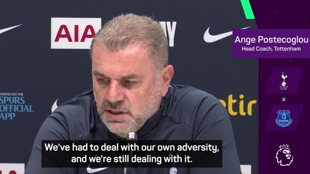 Postecoglou wants Spurs to kick on despite 'adversity'