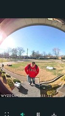 Husband Grabbing Wife's Amazon Packages Falls Hard