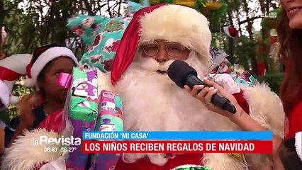 La Revista llevó una hermosa sorpresa a los niños de Fundación Mi Casa
