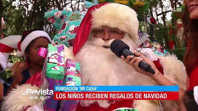 La Revista llevó una hermosa sorpresa a los niños de Fundación Mi Casa