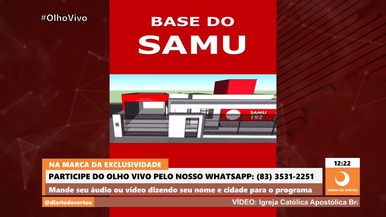 Allan Seixas anuncia construção da sede do SAMU de Cachoeira dos Índios