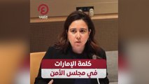 كلمة الإمارات في مجلس الأمن