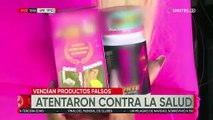 Mujer es aprehendida en Cochabamba por vender productos para adelgazar falsificados con el nombre de una empresa de Santa Cruz