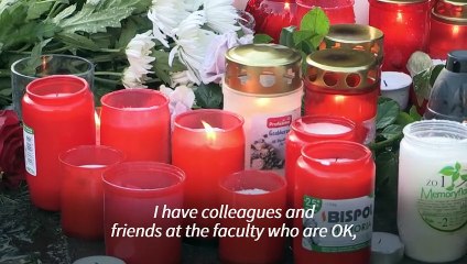 Prague residents mourn after 14 killed in 'terrible' university shooting