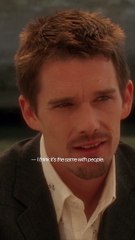 "Like… I remember the way your beard has a bit of red in it, and how the sun was making it glow that morning right before you left. I remembered that, and I missed it."Ethan Hawke & Julie Delpy in 'Before Sunset' (2004) dir. Richard Linklater@cine