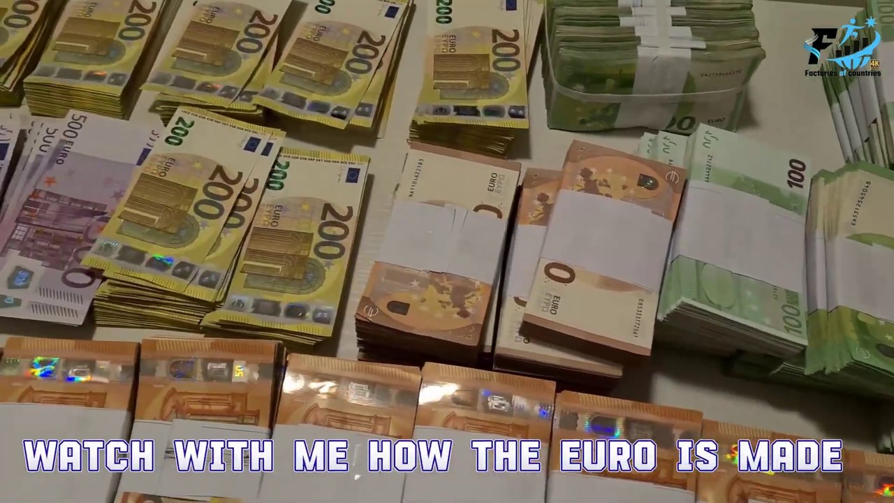 Behind the Mint: Crafting Currency - The Making of the New Euro Banknotes 