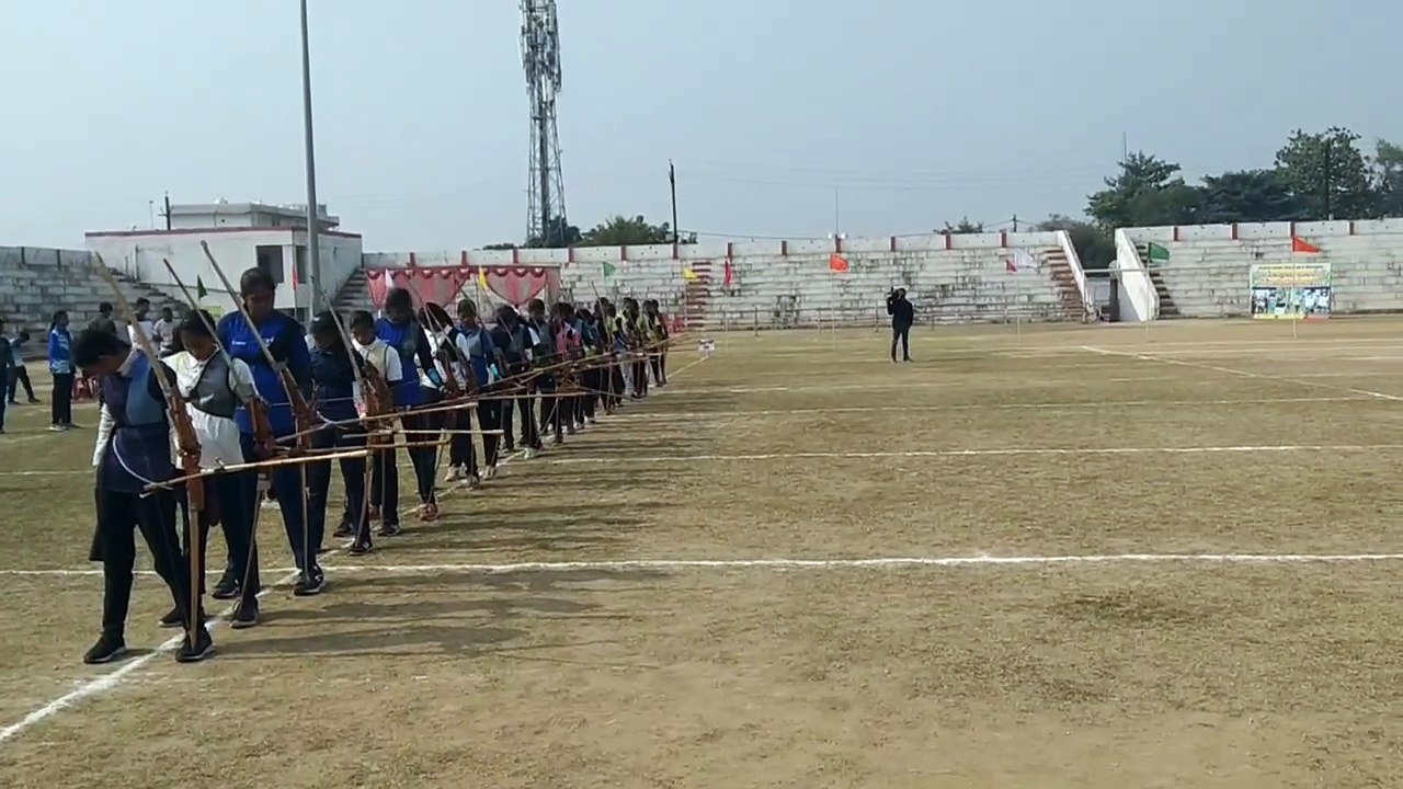 State level archery competition: player districts MP participated