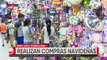 A pocos días de Nochebuena, familias cruceñas llenan los mercados y hay caos vehicular