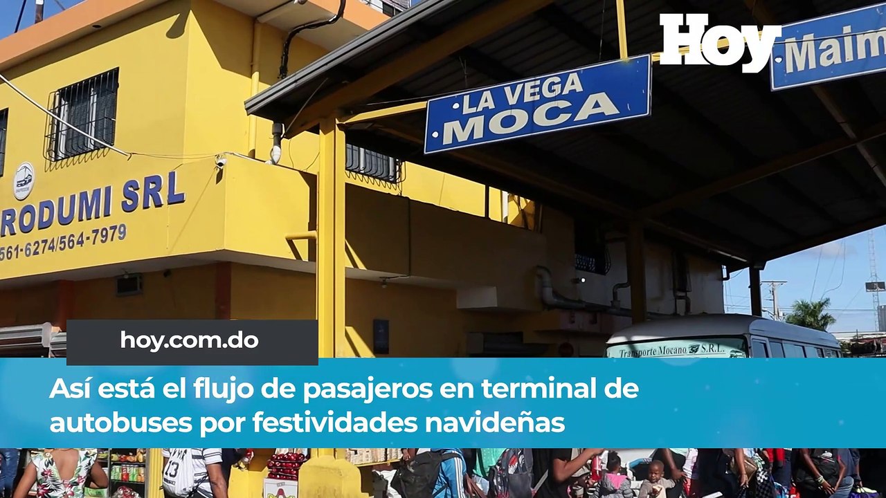 Asi esta el flujo de pasajeros en terminal de autobuses por festividades navidenas
