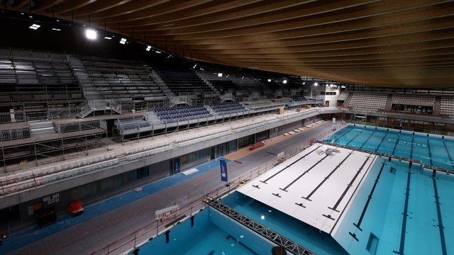 Les bassins du Centre aquatique olympique sont enfin remplis