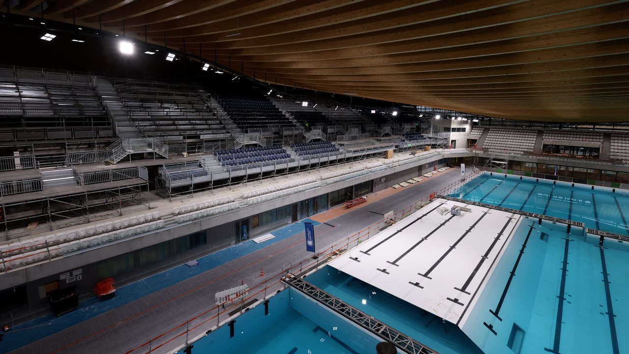 Les bassins du Centre aquatique olympique sont enfin remplis