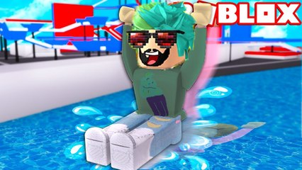 SU PARKINDAN ZORLU KAÇIŞ | ROBLOX Escape The Waterpark Obby!
