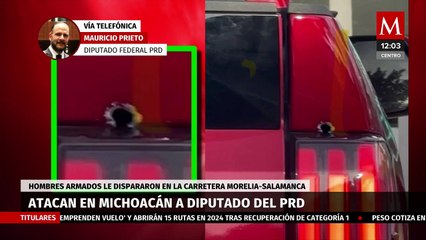 Mauricio Prieto señala a Baltazar Gaona como responsable por ataque en su contra