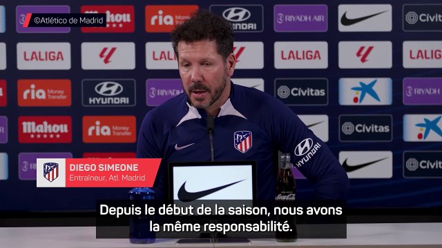 Simeone : “Faire mal là où nous pensons pouvoir leur faire du mal”