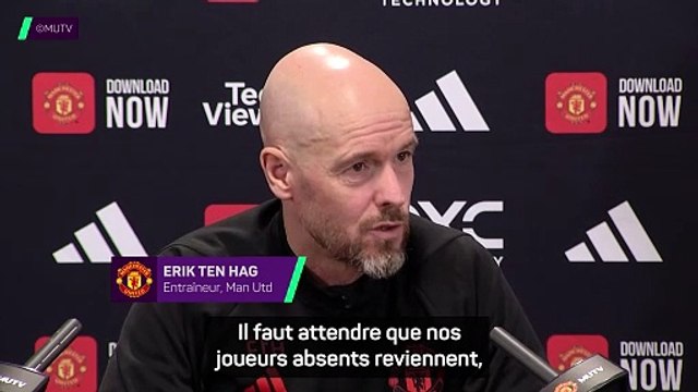 Ten Hag : Nous serons beaucoup plus forts après cet hiver