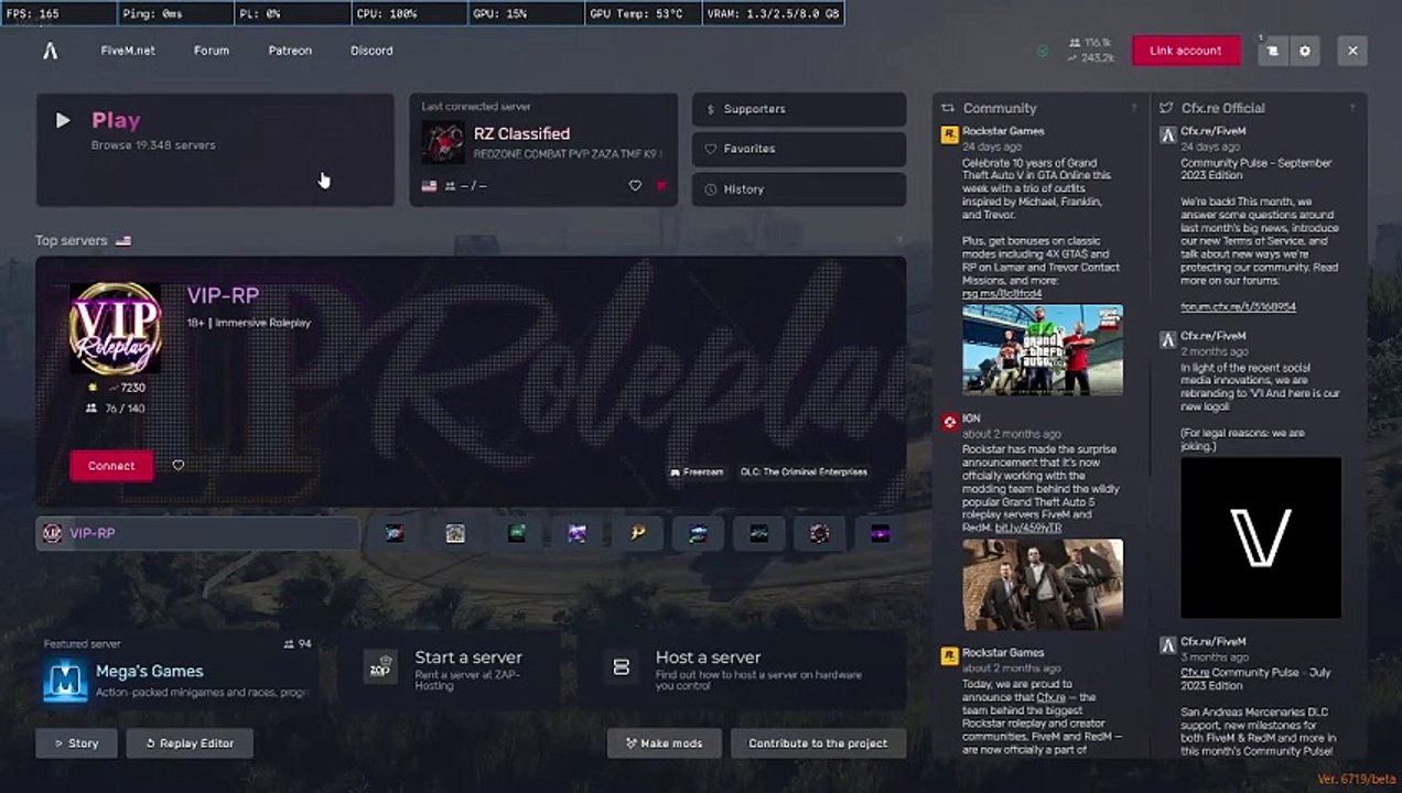 [PAID] FiveM Upvote Tool