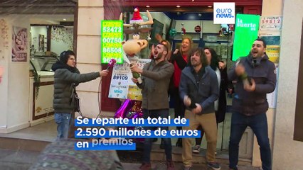 'El Gordo' de la lotería navideña reparte alegrías por España