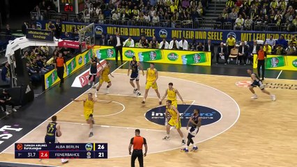 Özet | ALBA Berlin- Fenerbahçe Beko: 82-91| 17. Hafta - THY Euroleague| 2023-24 Sezonu
