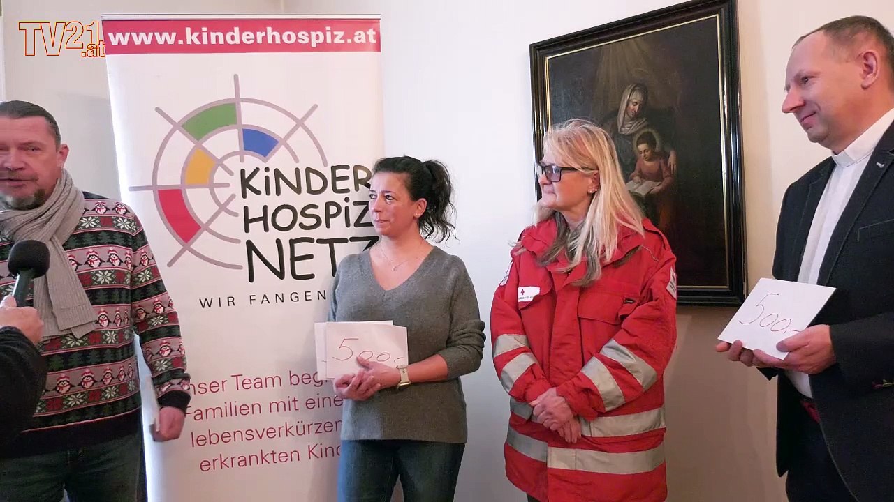 Emotionale Spendenübergabe in der Pfarre Groß Enzersdorf