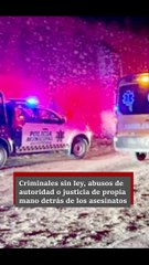 Jóvenes son blanco del Narco.