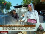 Familias de la comunidad Añú y Wayúu beneficiados con atención de sistema eléctrico en el edo. Zulia