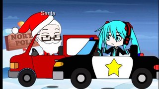 Gacha Christmas Moment: Hatsune Miku accidentally gets Santa arrested