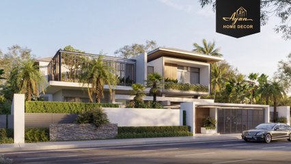 Vietnamese Villas That Focus On Airy Courtyards & Lush Green Borders