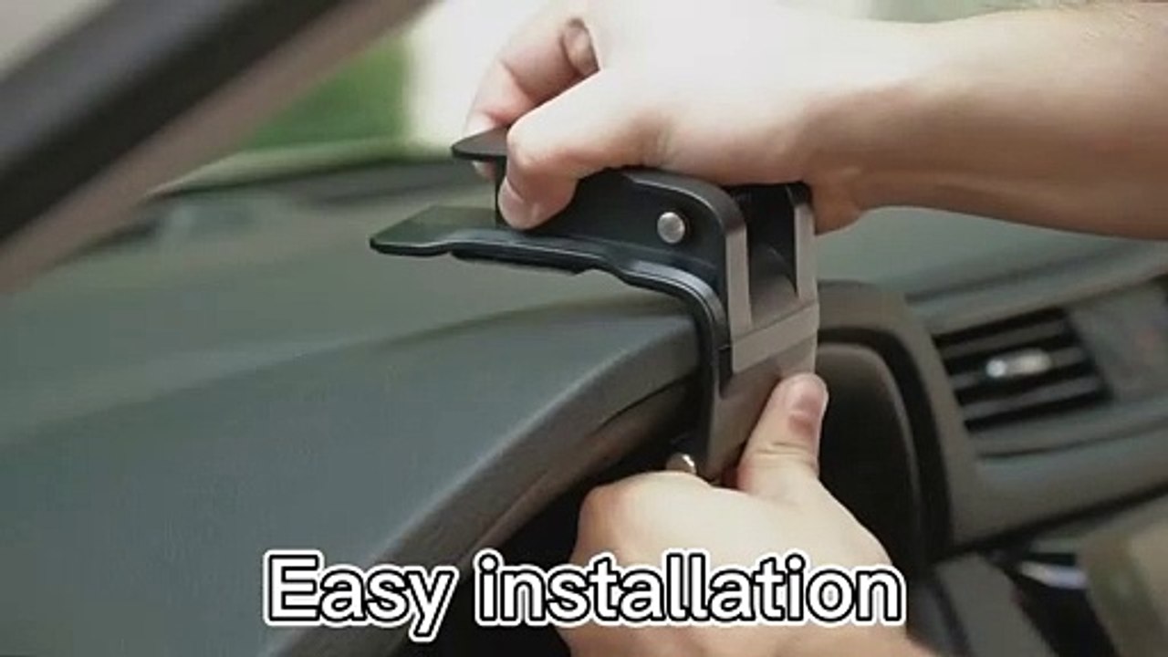 Easy One Touch 5 Dashboard  Windshield Universal Car Mount Phone Holder Desk Stand with Suction Cup Base and Telescopic Arm for iPhone Samsung Google Huawei Nokia other Smartphones  Cell Phones  Ac