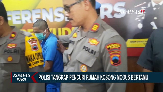 Pencuri Spesialis Rumah Kosong Ditangkap di Kudus, Modusnya Pura-Pura Bertamu!