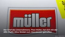 Nach Treffen mit AfD: Kunden skeptisch beim Kauf von Müller-Produkten