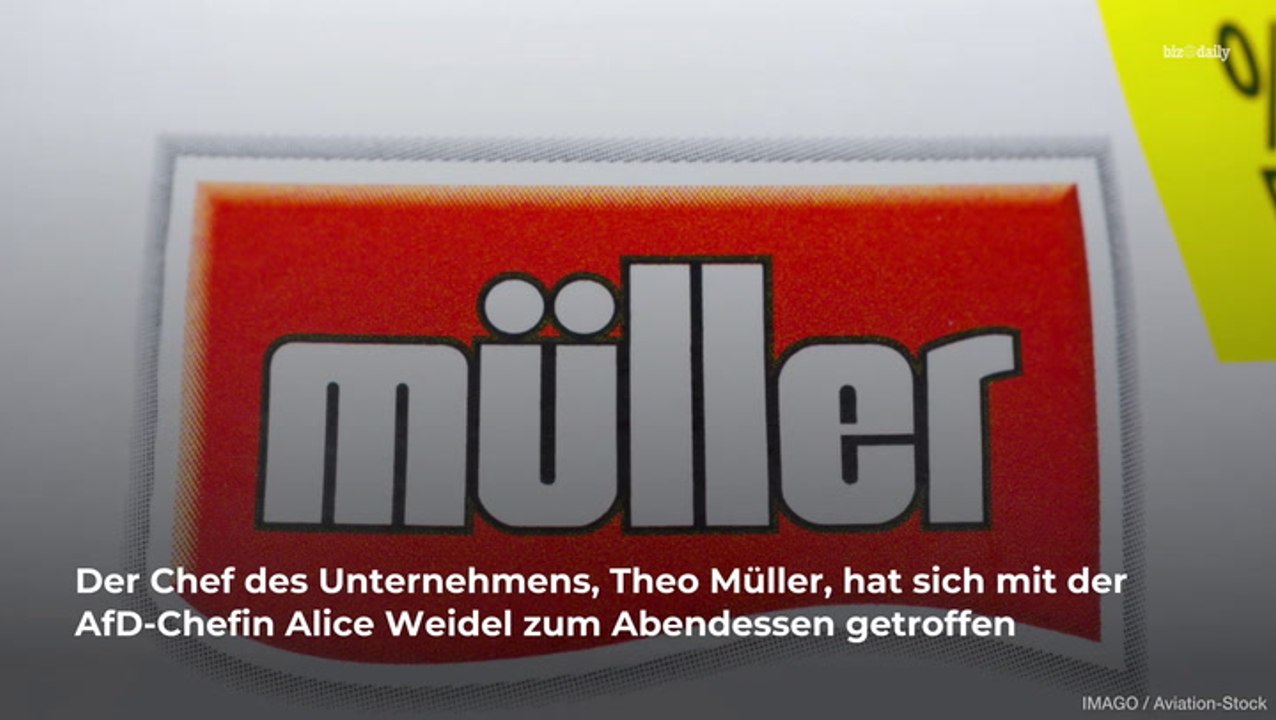 Nach Treffen mit AfD: Kunden skeptisch beim Kauf von Müller-Produkten