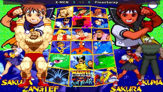 X-MEN vs PinasSarap - Marvel Super Heroes Vs. Street Fighter