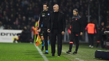 Pioli: "Lacked attention and determination"