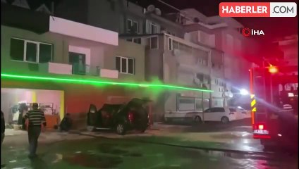 Marmaris'te ev ve araç yangını