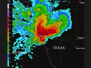 Piedras Negras - Eagle Pass Tornado -  24 April 2007