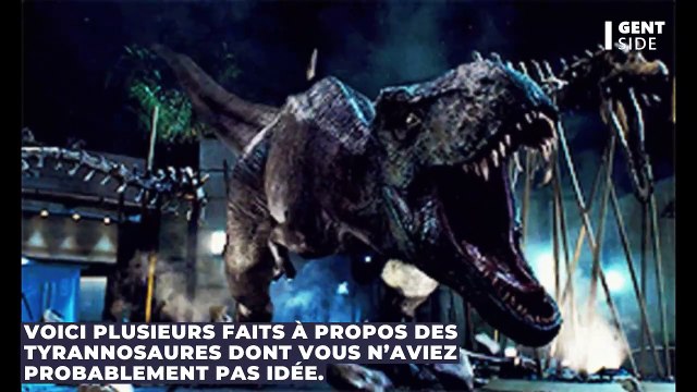 Voici 3 faits à propos des tyrannosaures dont vous n’aviez probablement pas idée