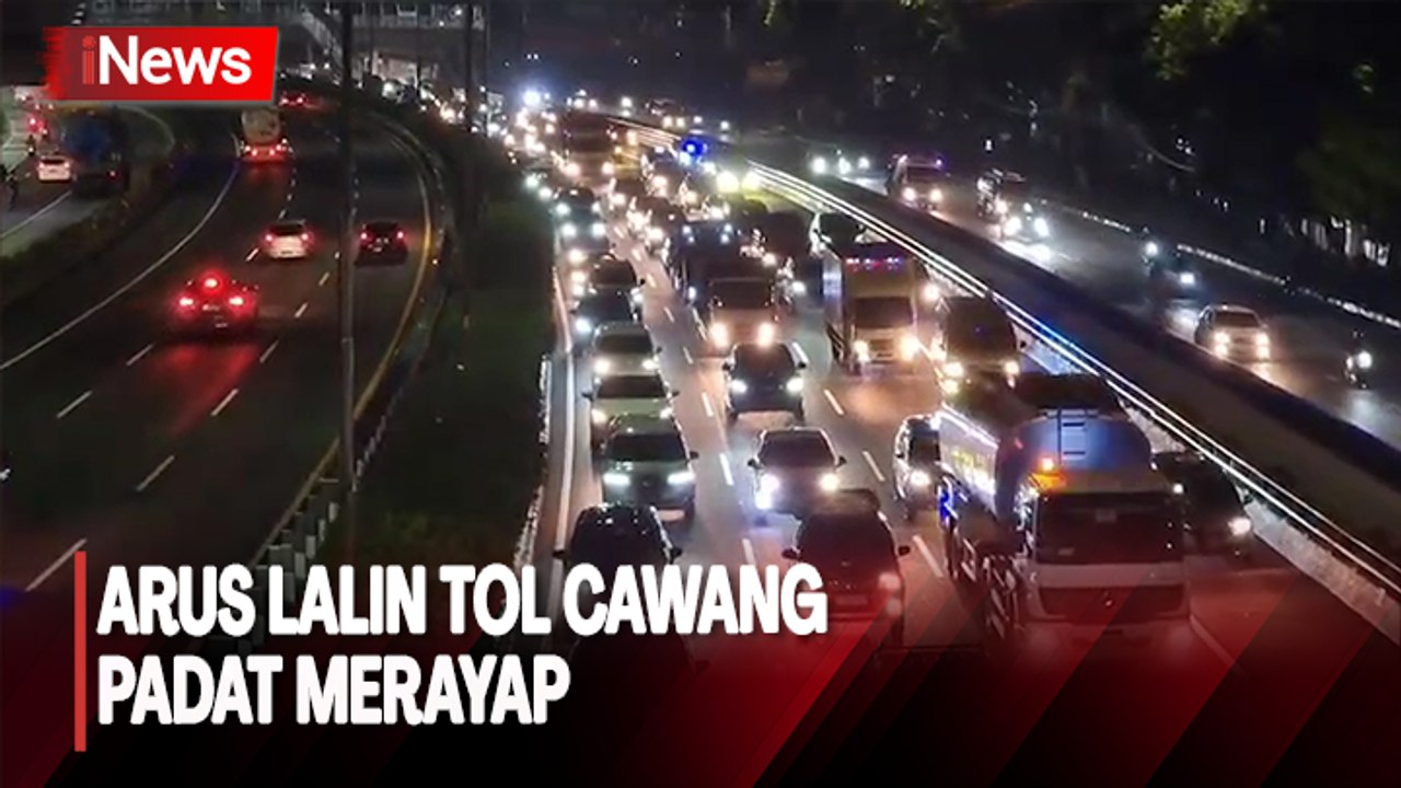 Ratusan Ribu Kendaraan Tinggalkan DKI Jakarta Jelang Libur Nataru
